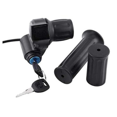 Indikator baterije s bravom i ključem i akceleratorom