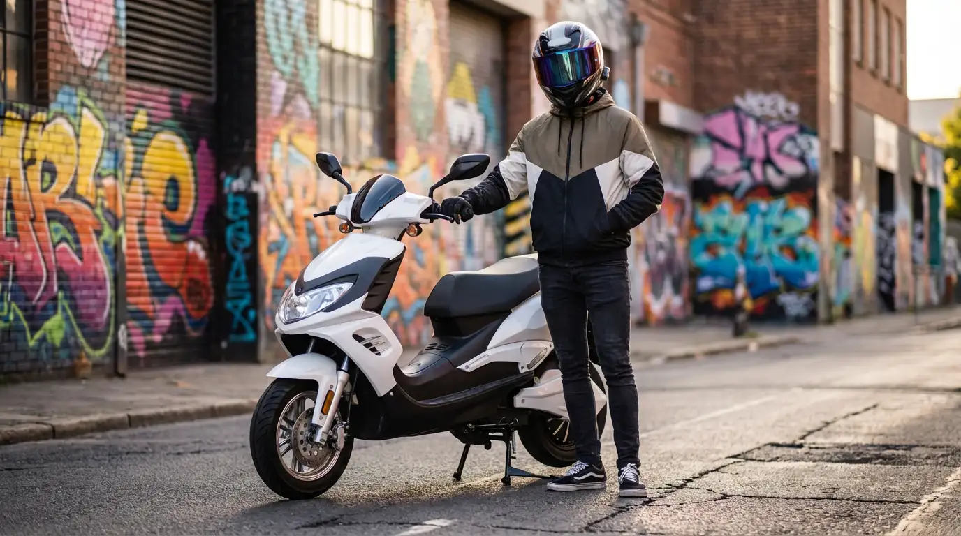 E-Fun Lipo 5500W Bijela, Crna mat, Plava